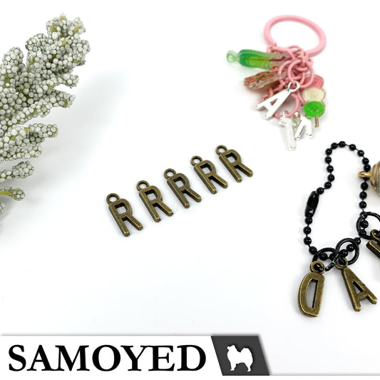 Accessory Charm Samoyed CHRM-PD-AB01 5 Pcs