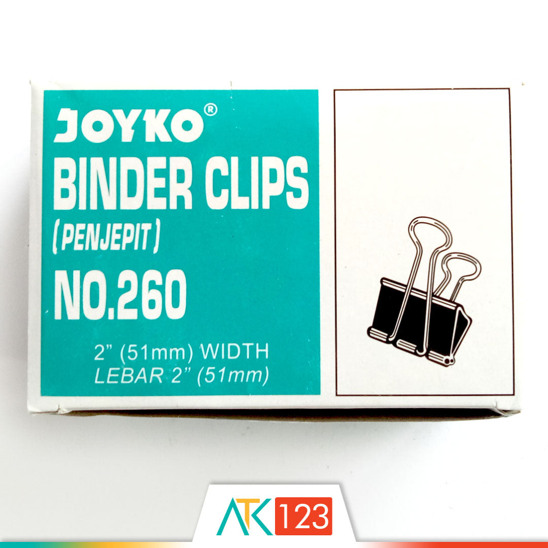 Binder Clips Joyko No. 260