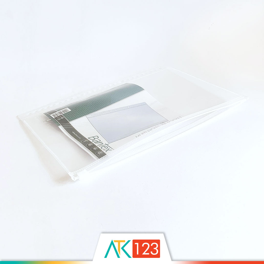 Zip Pocket for Binder Note B5 Bantex 8073