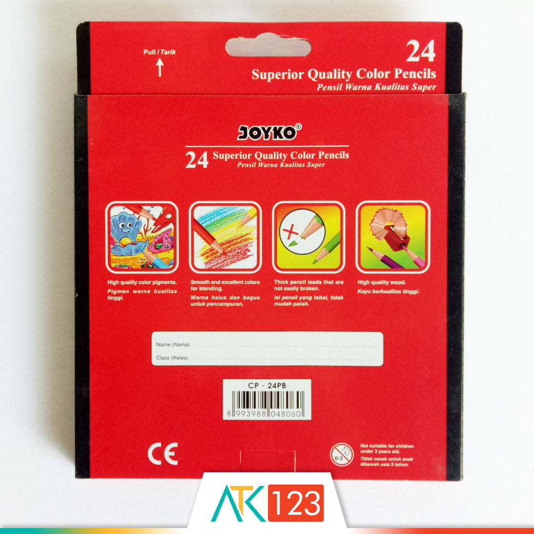 Pensil Warna Joyko CP-24PB