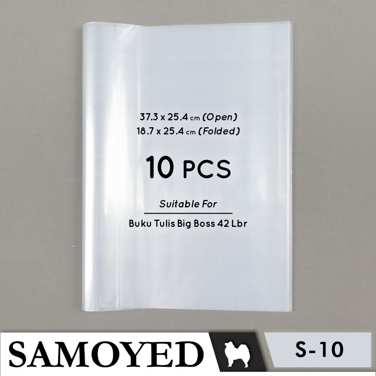 Book Covers Samoyed BKCV-PS 10 Sheets