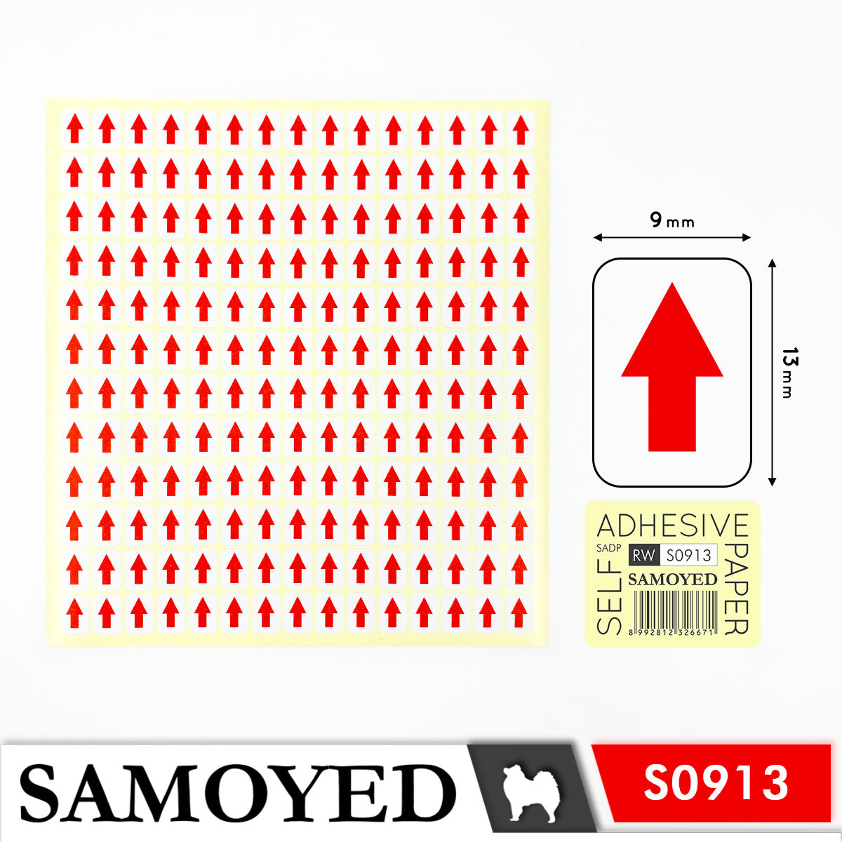 Self Adhesive Paper Samoyed SADP-RW