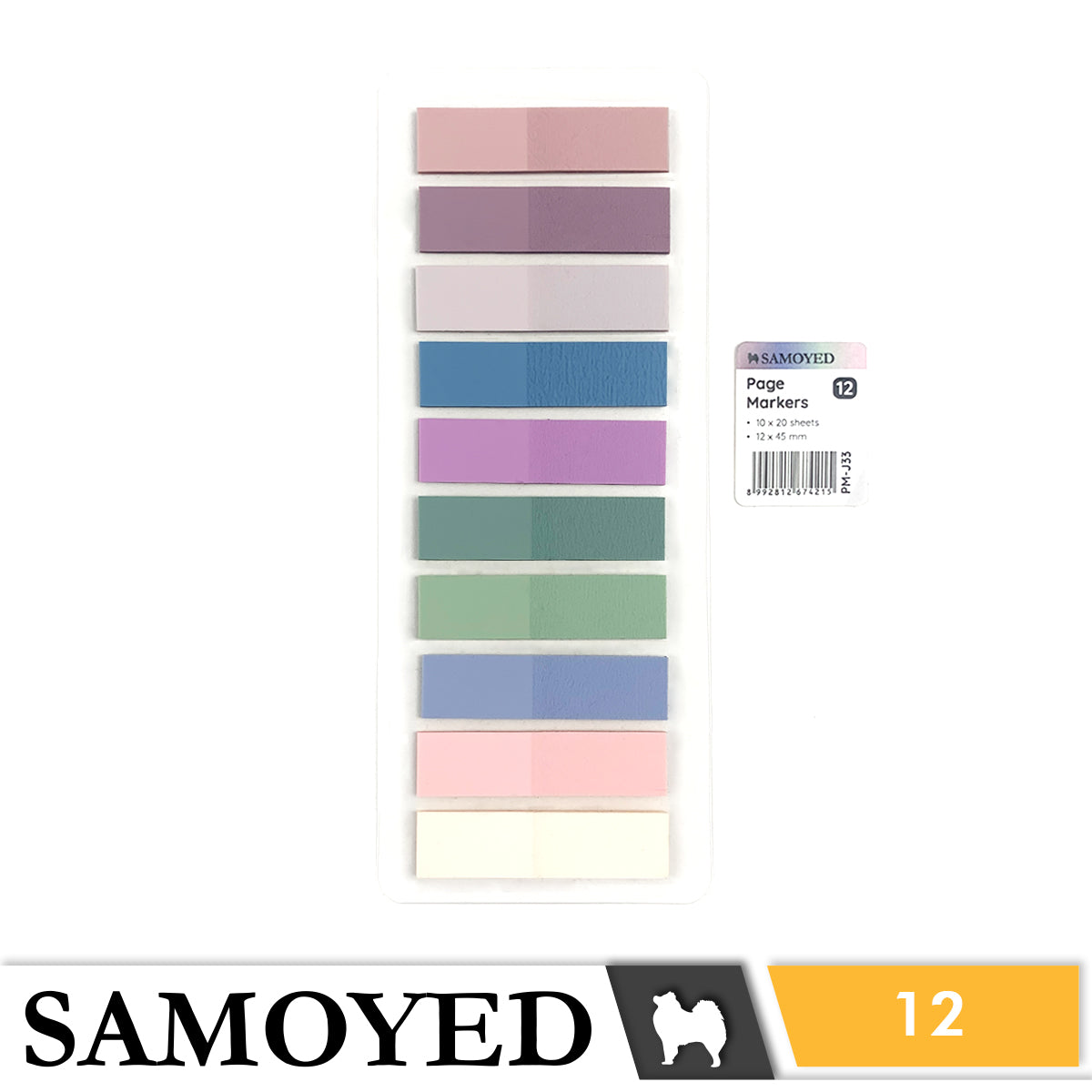 Page Markers Samoyed PM-J33