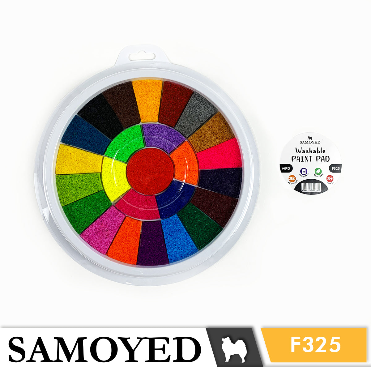 Washable Paint Pad Samoyed WPD