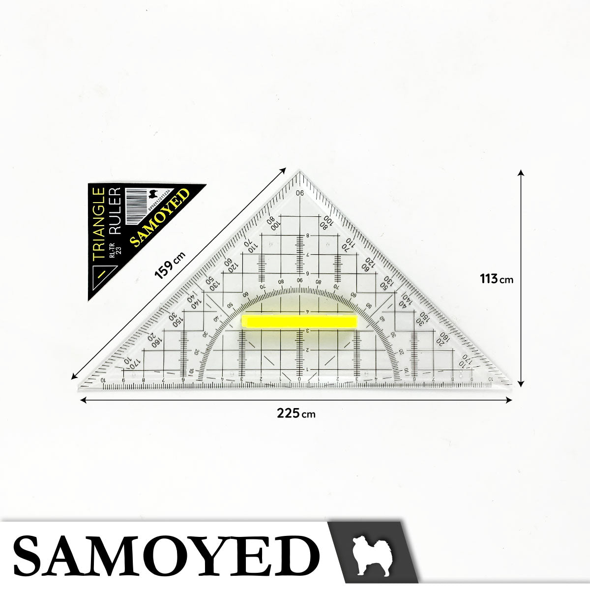 Triangle Ruler Samoyed RL-TR