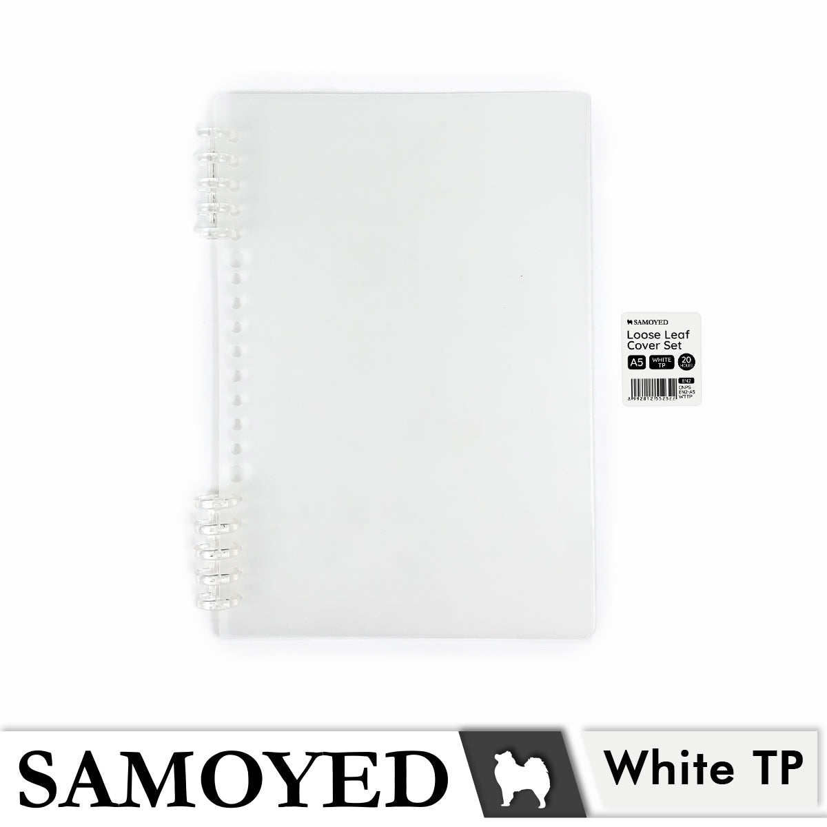 Loose Leaf Cover Set A5 Samoyed CNPS-EN2-A5