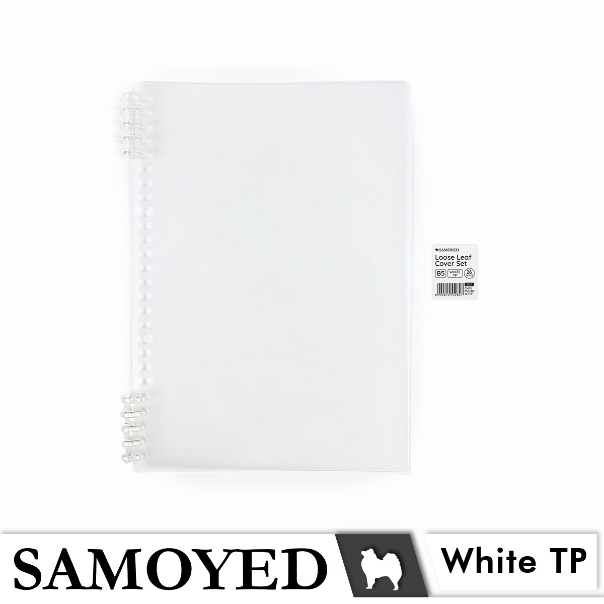 Loose Leaf Cover Set B5 Samoyed CNPS-EN2-B5