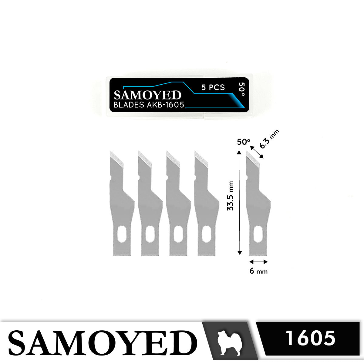 Art Knife Blades Samoyed AKB