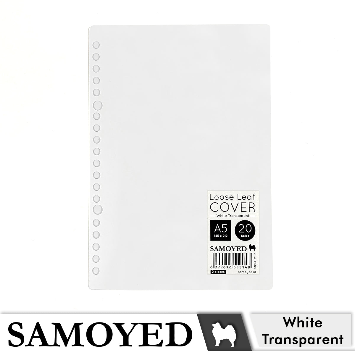 Loose Leaf Cover A5 Samoyed CNPP-11
