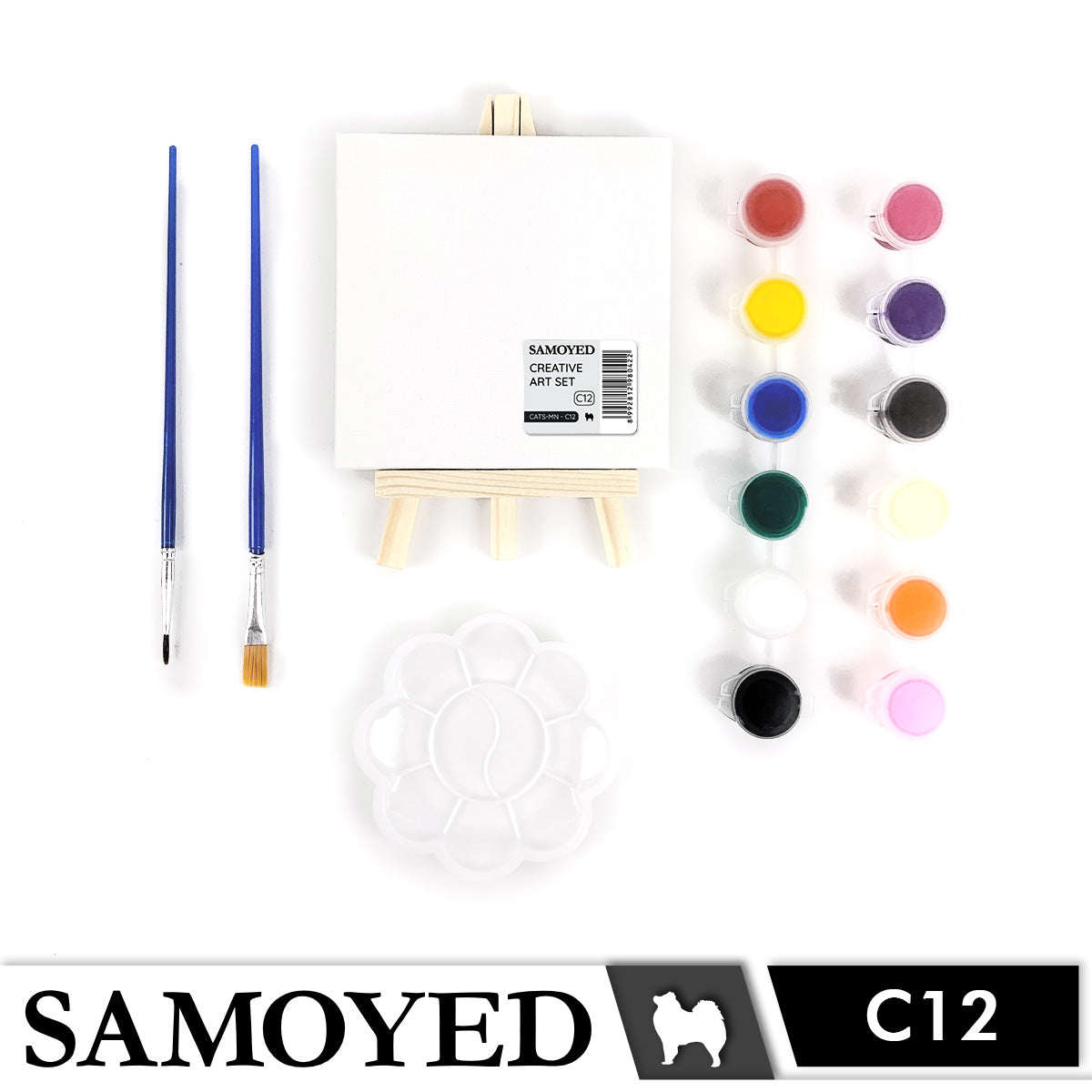 Creative Art Set Samoyed CATS-MN