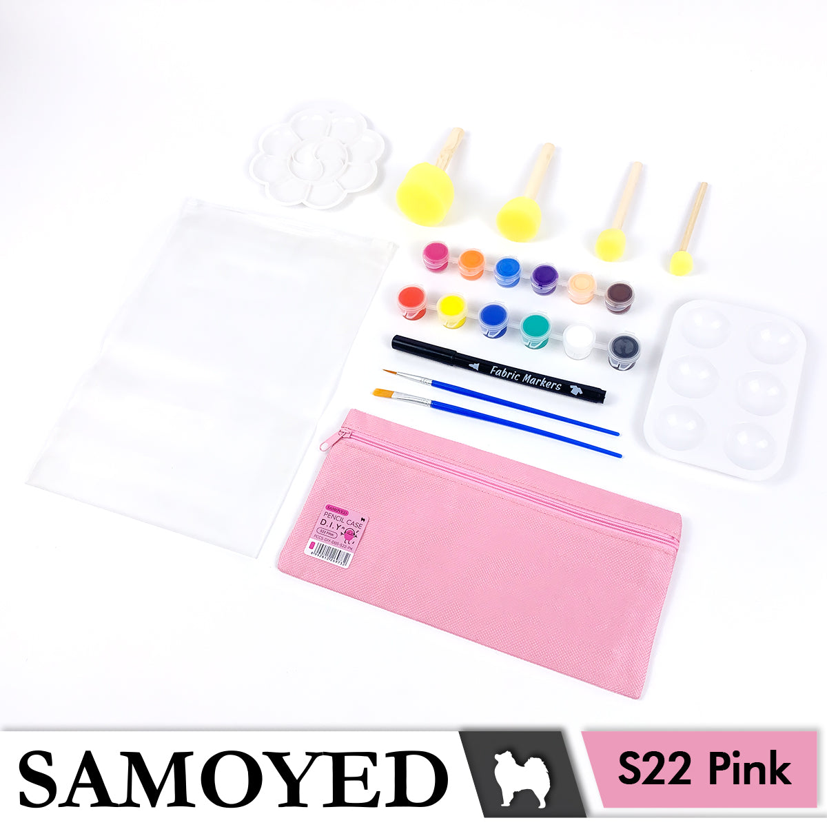 Pencil Case DIY Samoyed PCCS-DIY-D05