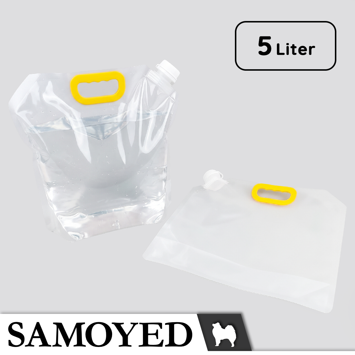 Plastic Water Bag Samoyed WBG-JG-050 5L