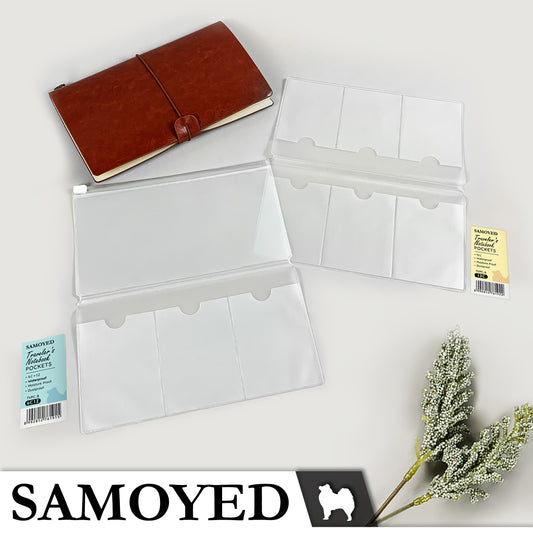 Pockets for Traveler's Notebook Samoyed TVPC-B