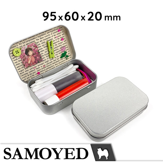 Tinplate Box Samoyed TNPX-A 95 x 60 x 20 mm