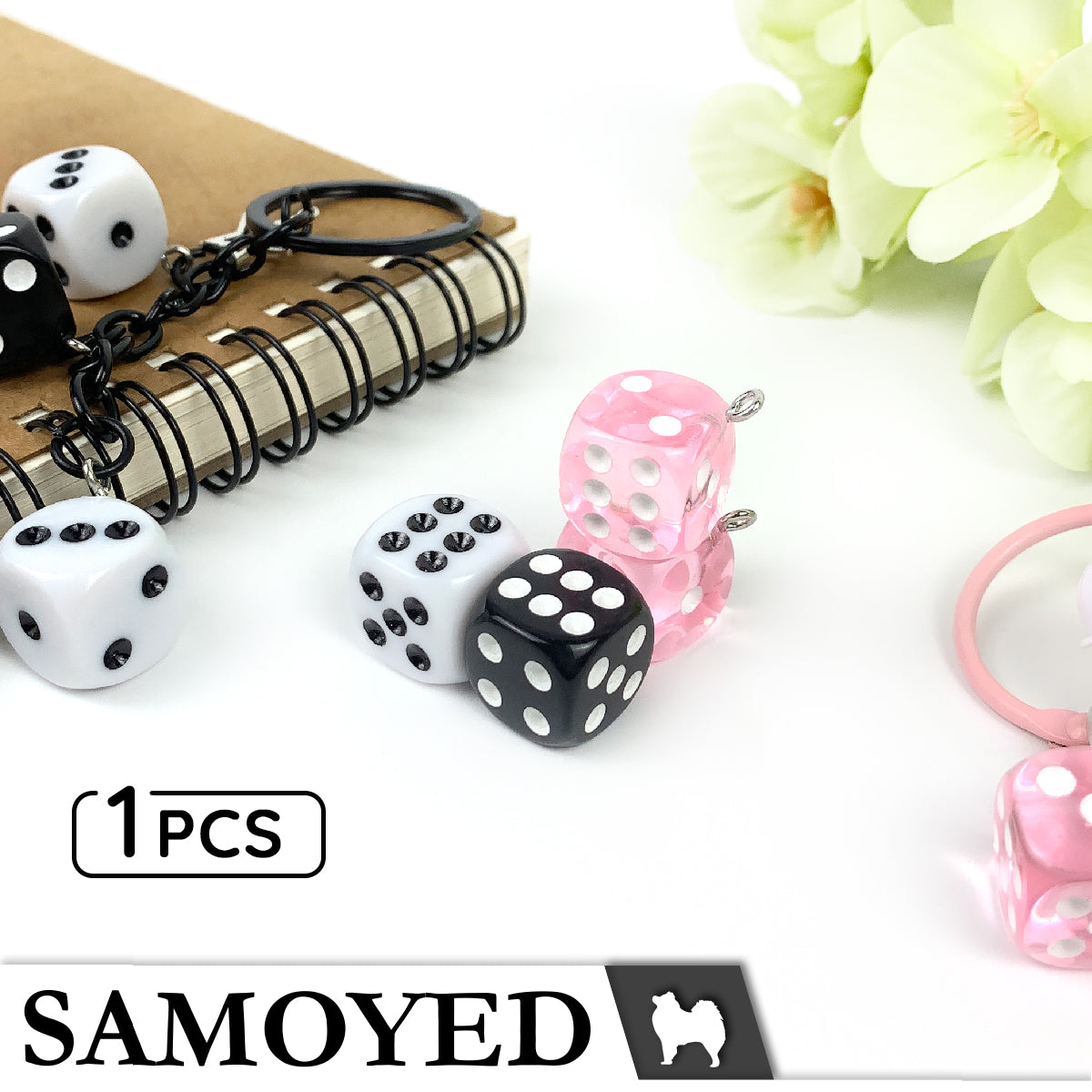 Accessory Charm Samoyed CHRM-PD-DCE1