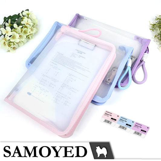 Zipper File Samoyed ZPF-DC