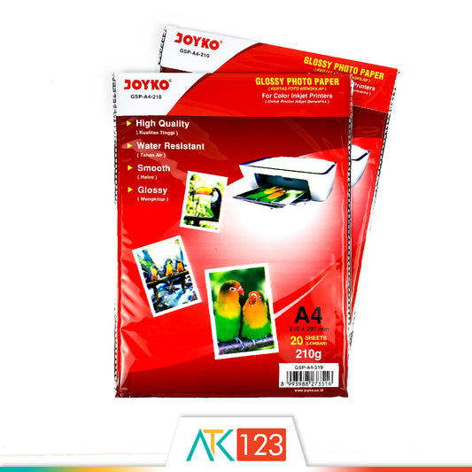 Photo Paper Glossy A4 210 gsm Joyko GSP-A4-210