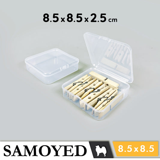 Plastic Box Samoyed SE 85 x 85 x 25 mm