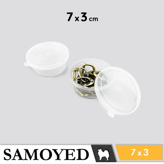 Plastic Cylinder Samoyed RH 70 x 30 mm