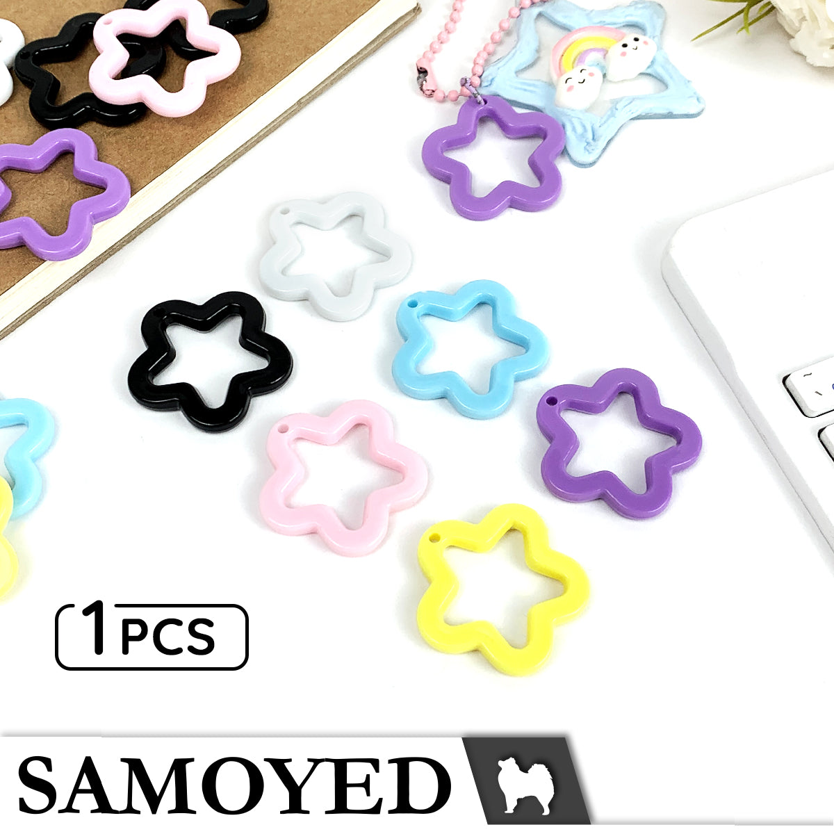 Accessory Charm Samoyed CHRM-PD-AST1