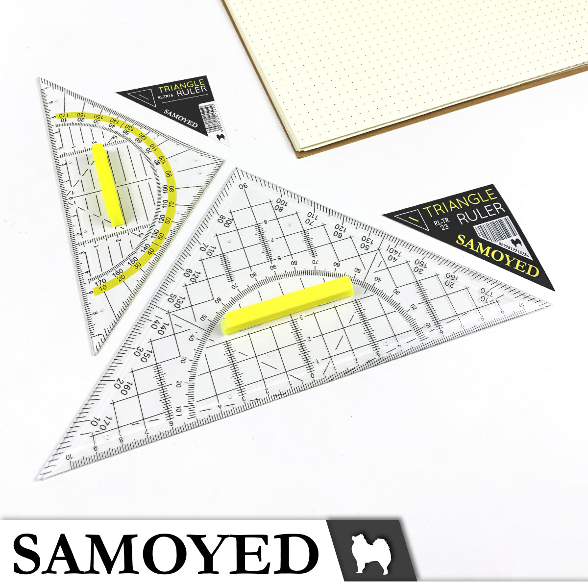 Triangle Ruler Samoyed RL-TR