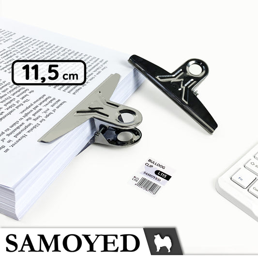 Bulldog Clip Samoyed BLCL-L115