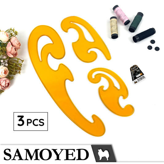 French Curve Set Samoyed FRCV-Q3L