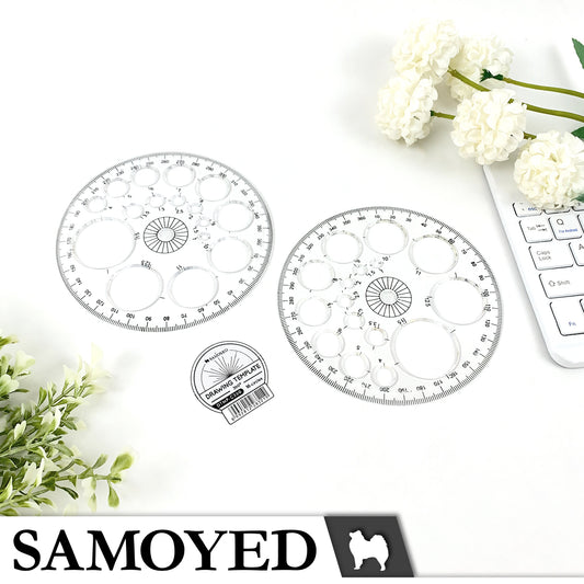 Drawing Template Samoyed DTMP-C360
