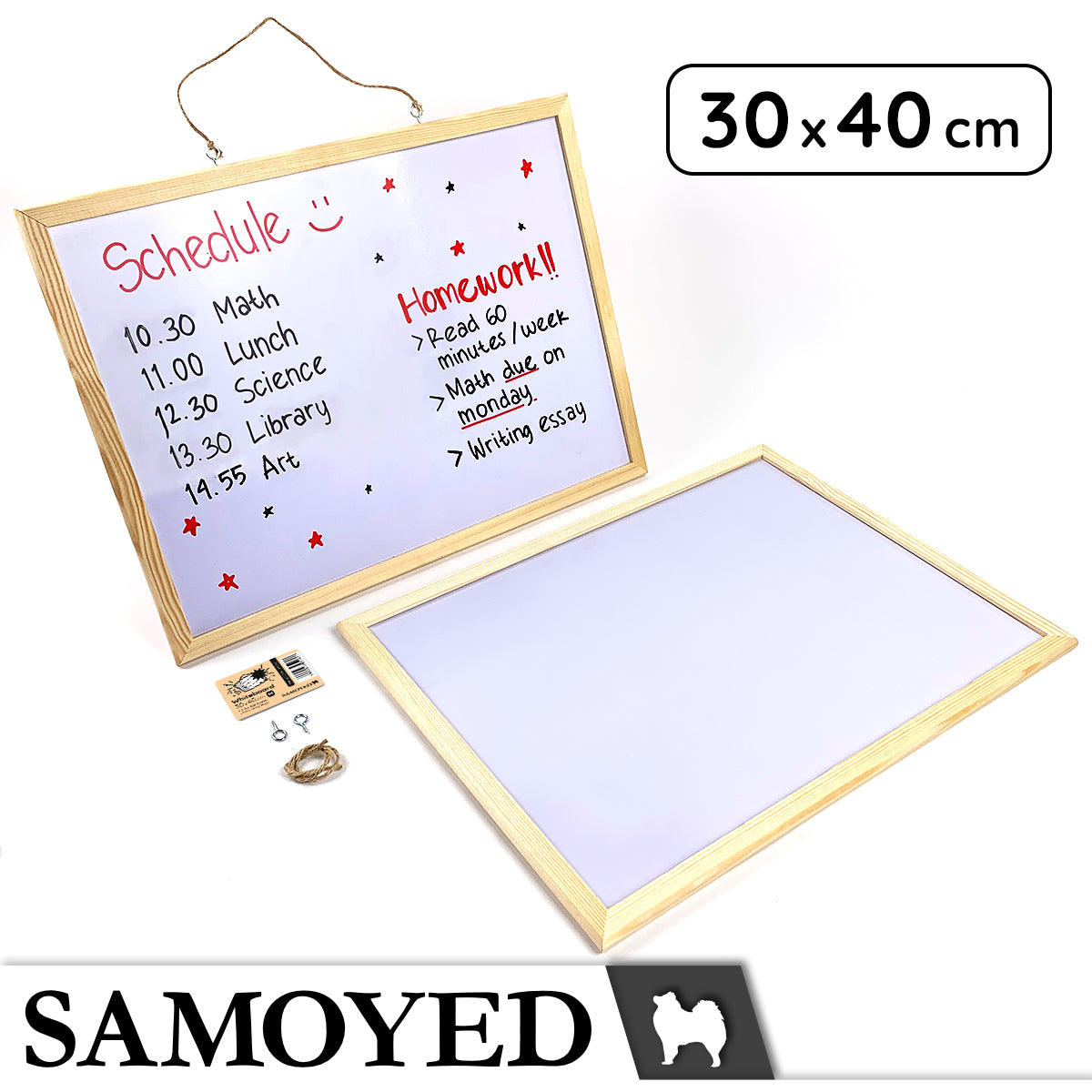 Whiteboard Samoyed WRBD-M-LW-3040