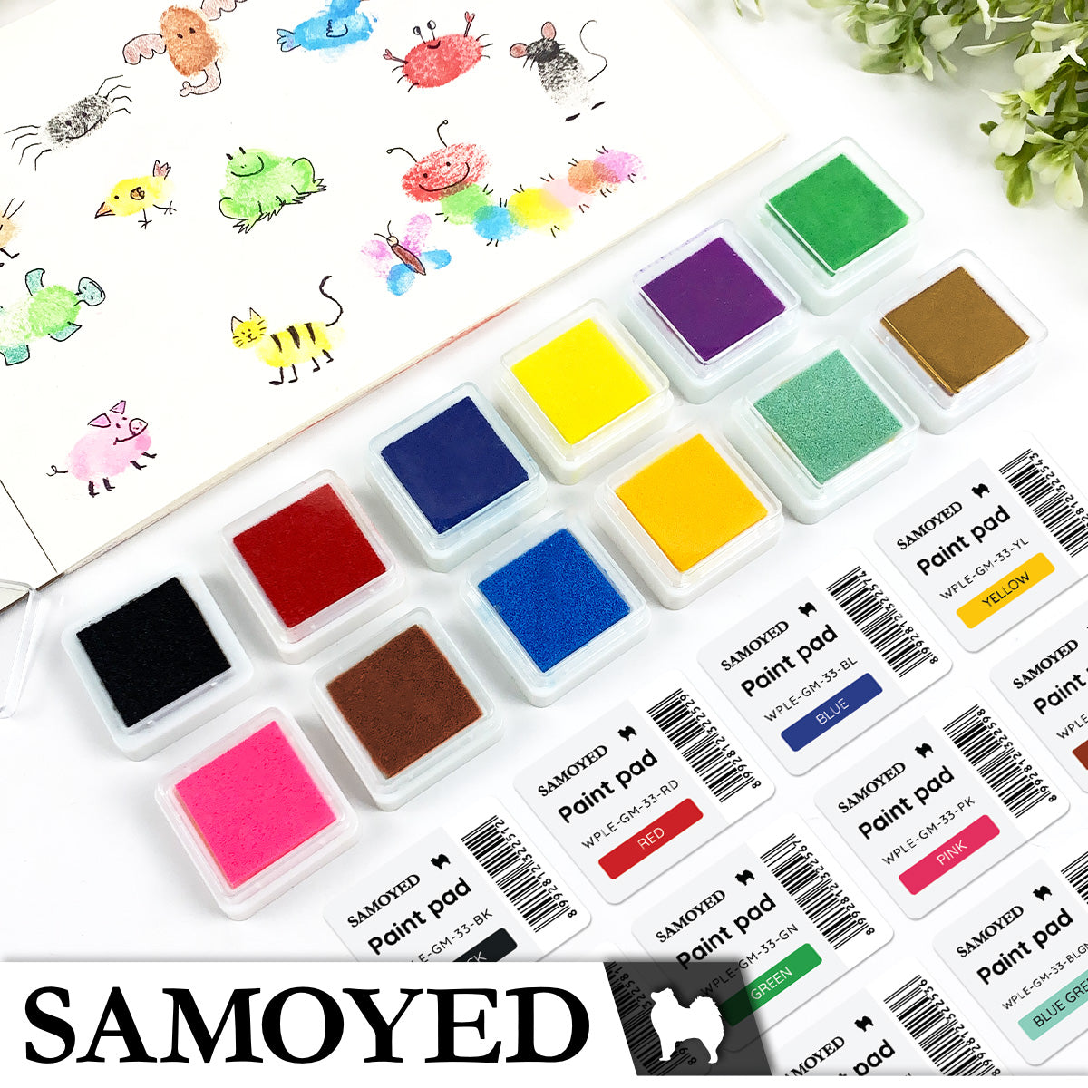 Paint Pad Samoyed WPLE-GM
