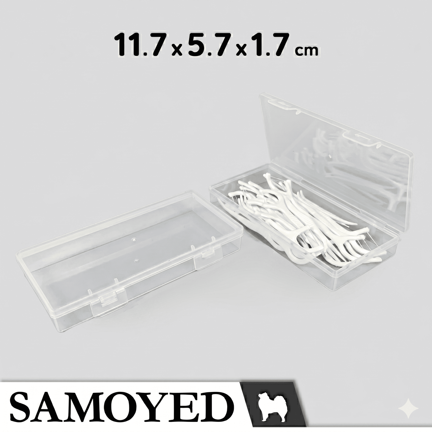 Plastic Box Samoyed SV 117 x 57 x 17 mm