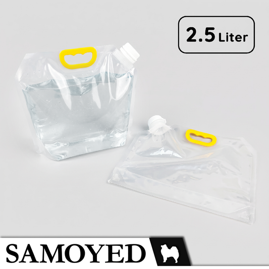 Plastic Water Bag Samoyed WBG-JG-025 2.5L