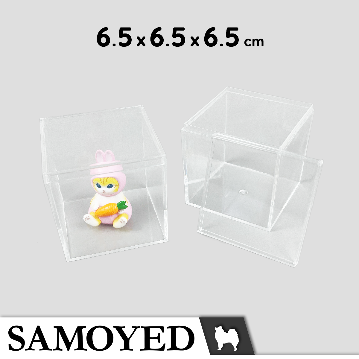 Plastic Box Samoyed MK 65 x 65 x 65 mm