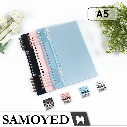 Loose Leaf Cover Set A5 Samoyed CNPS-EN2-A5