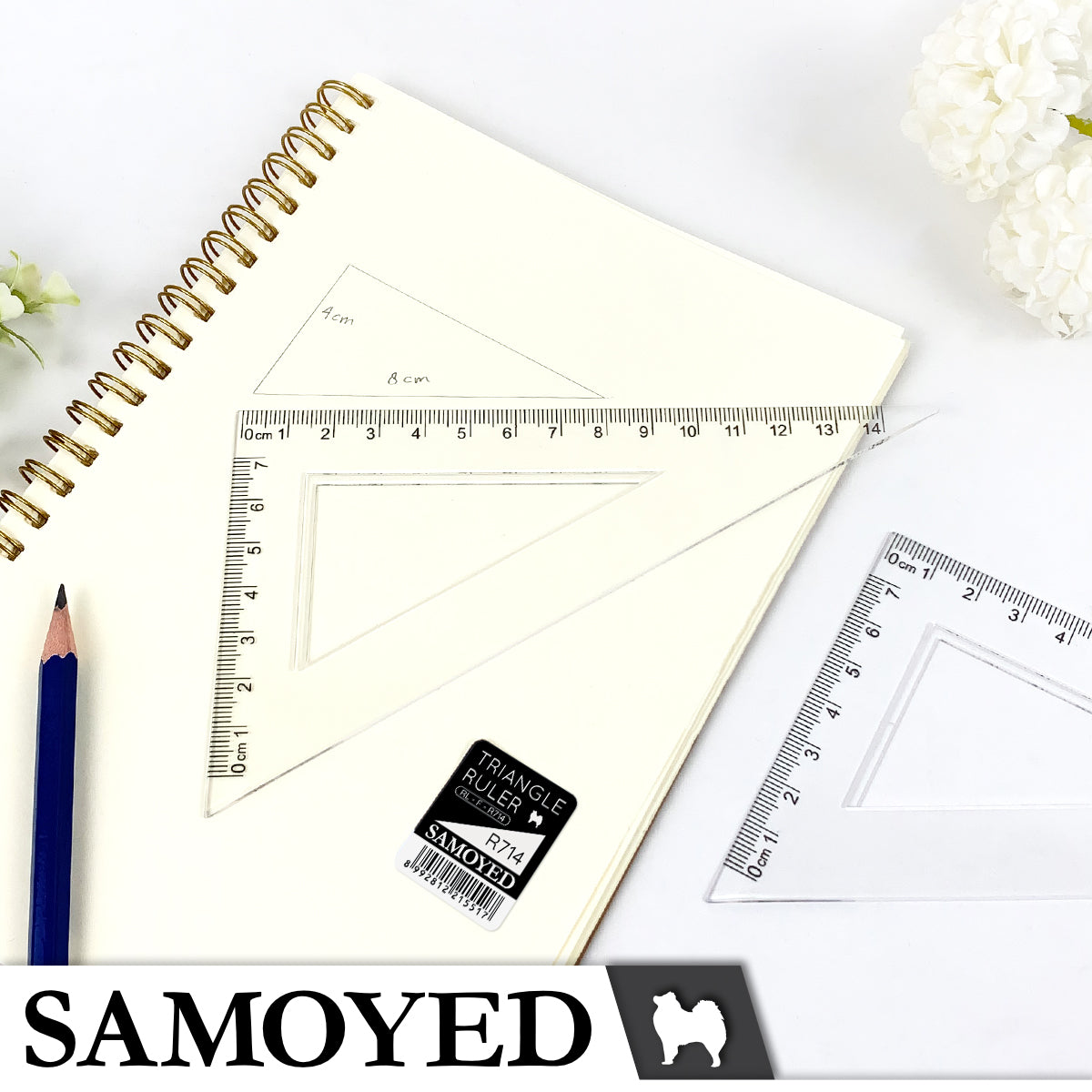 Triangle Ruler Samoyed RL-F