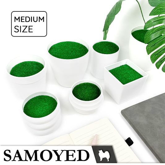 Decorative Pot Samoyed DCPT-FO2