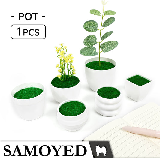 Decorative Pot Samoyed DCPT-FO1