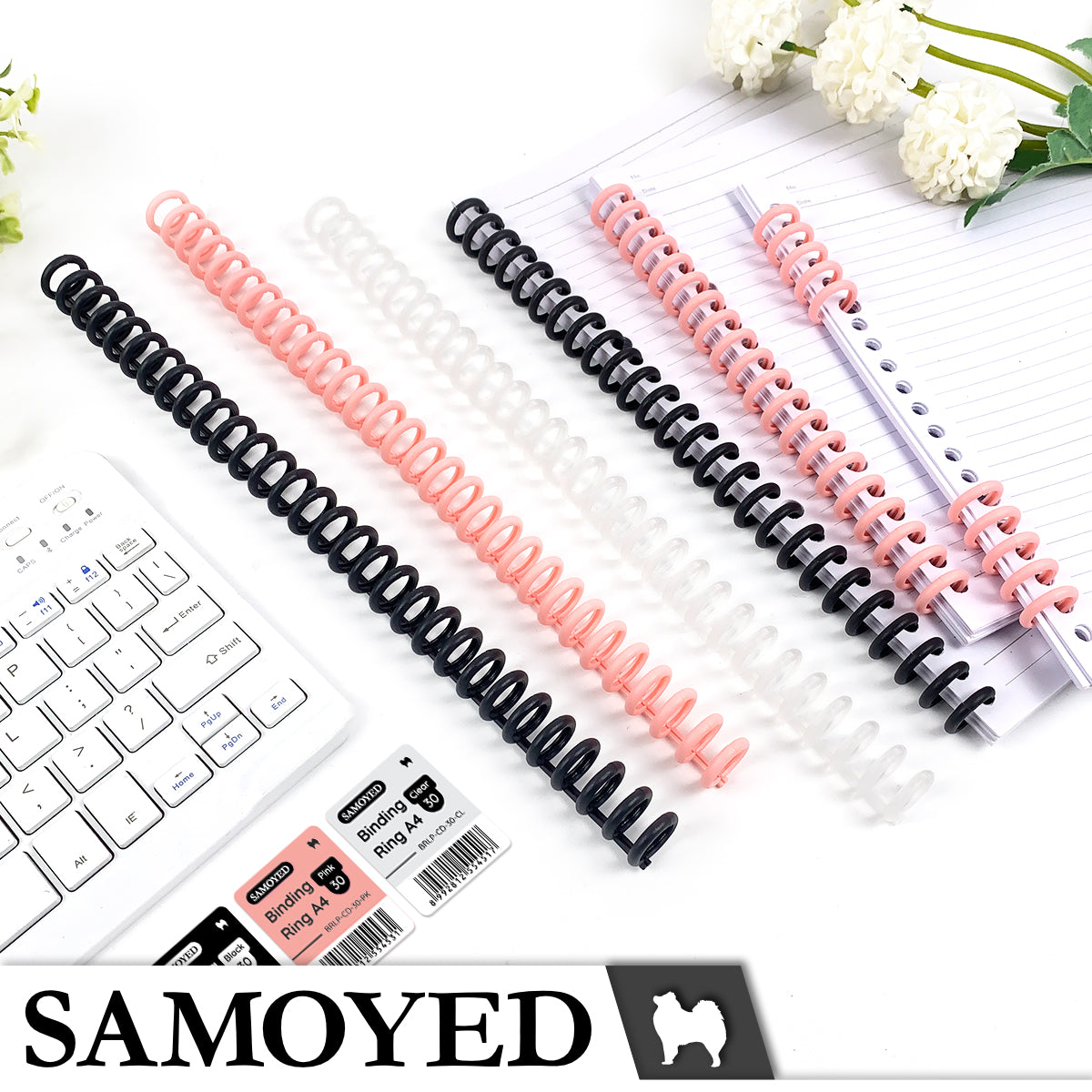 Binding Ring A4 Samoyed BRLP-CD