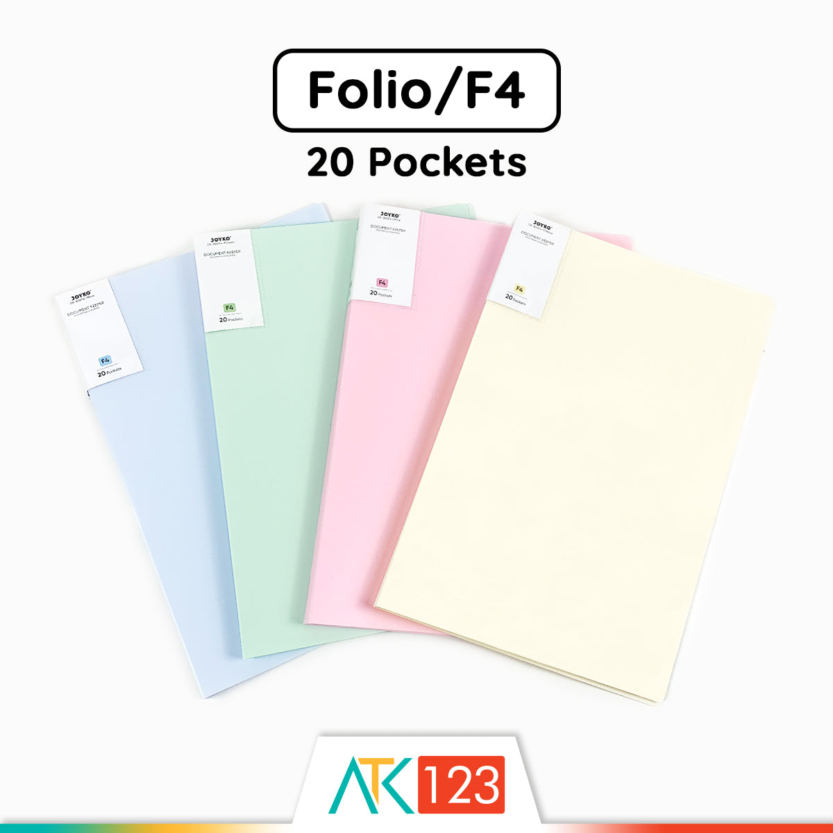 Document Keeper F4 20 Pockets Joyko DK-B20F4