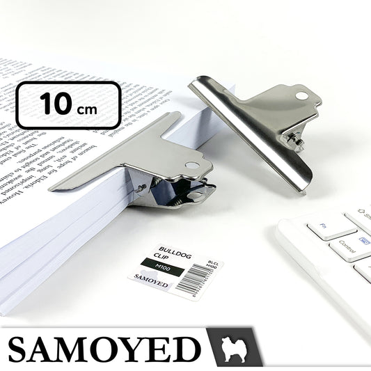 Bulldog Clip Samoyed BLCL-M100