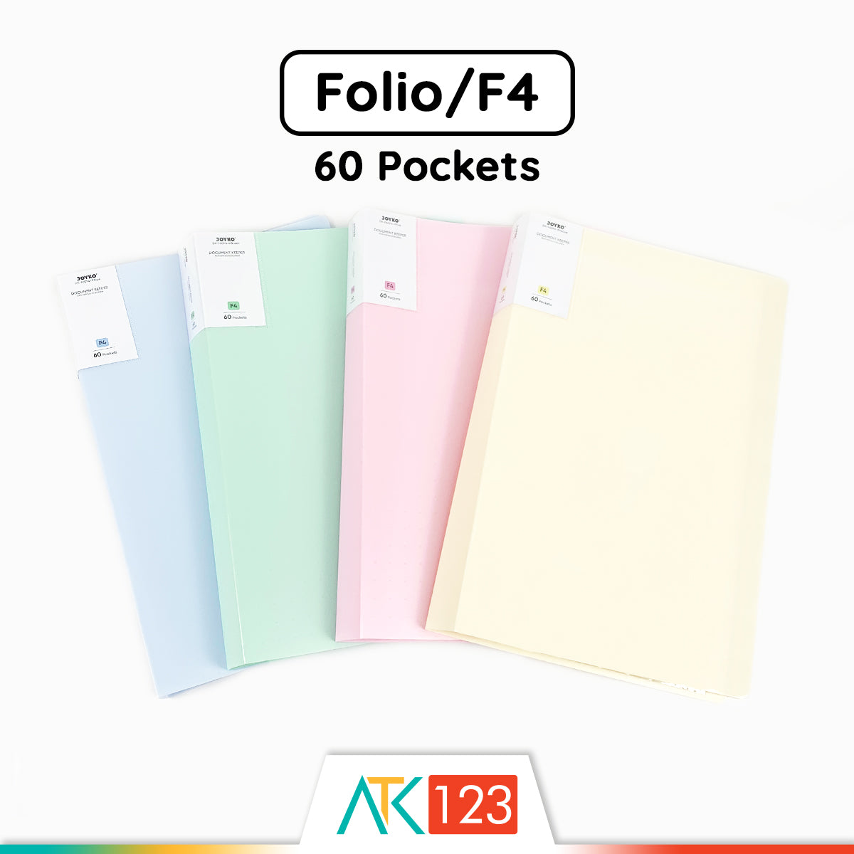 Document Keeper F4 60 Pockets Joyko DK-F60F4