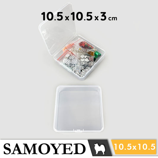 Plastic Box Samoyed SE 105 x 105 x 30 mm