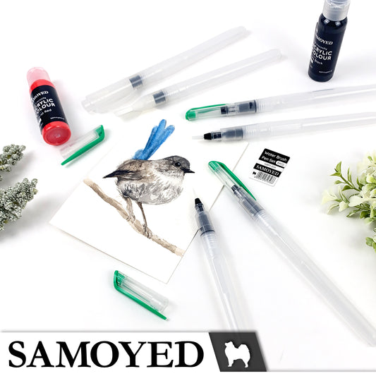 Water Brush Pen Set Samoyed WBPS-ED6