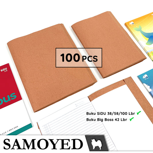 Book Covers Samoyed BKCV-BNP 100 Sheets