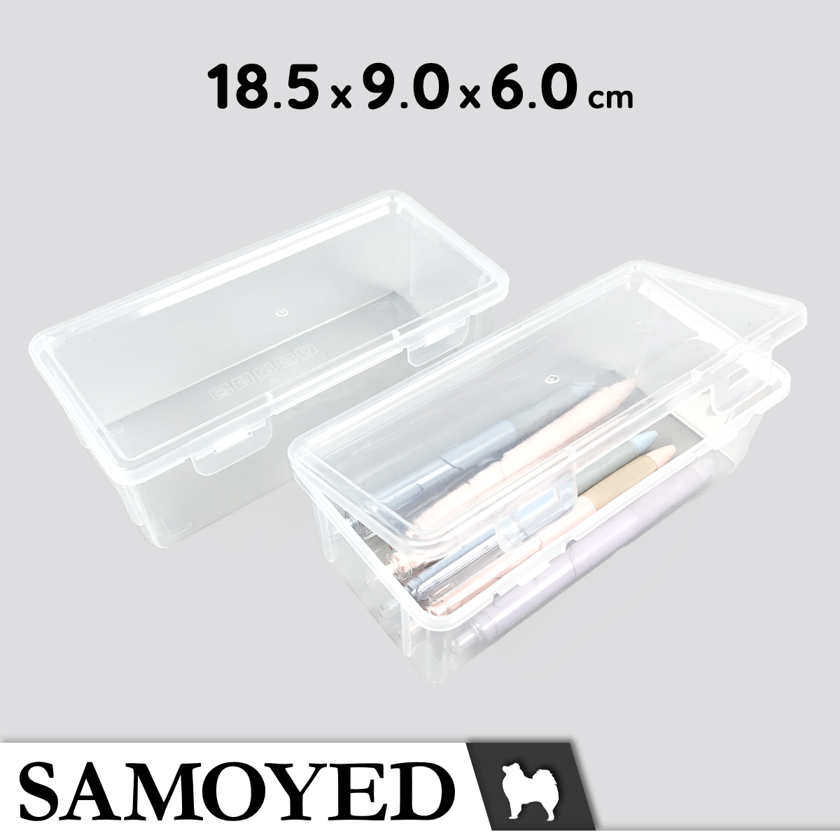 Plastic Box Samoyed SP 185 x 90 x 60 mm