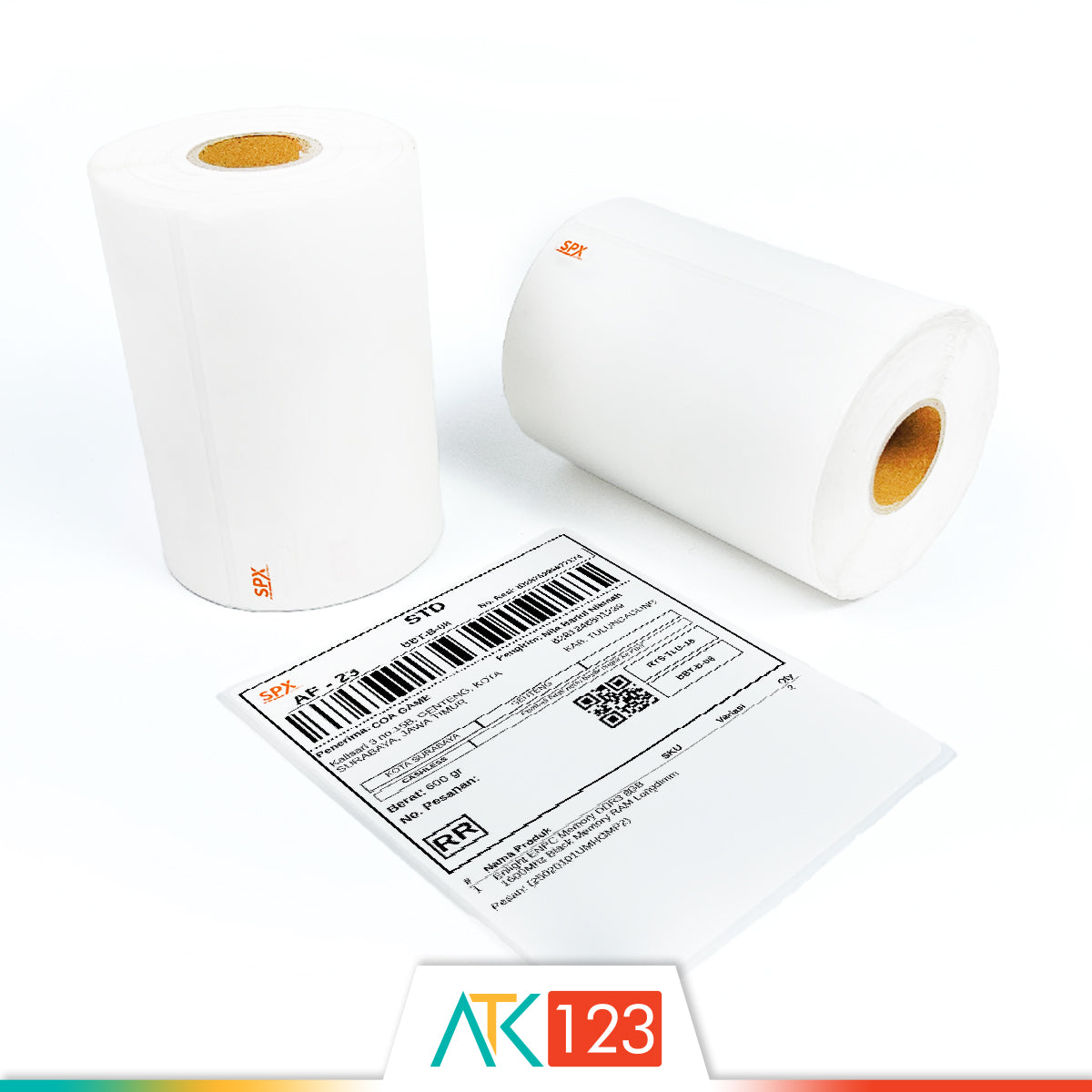 Label Thermal 100 x 120 mm 250 lbr