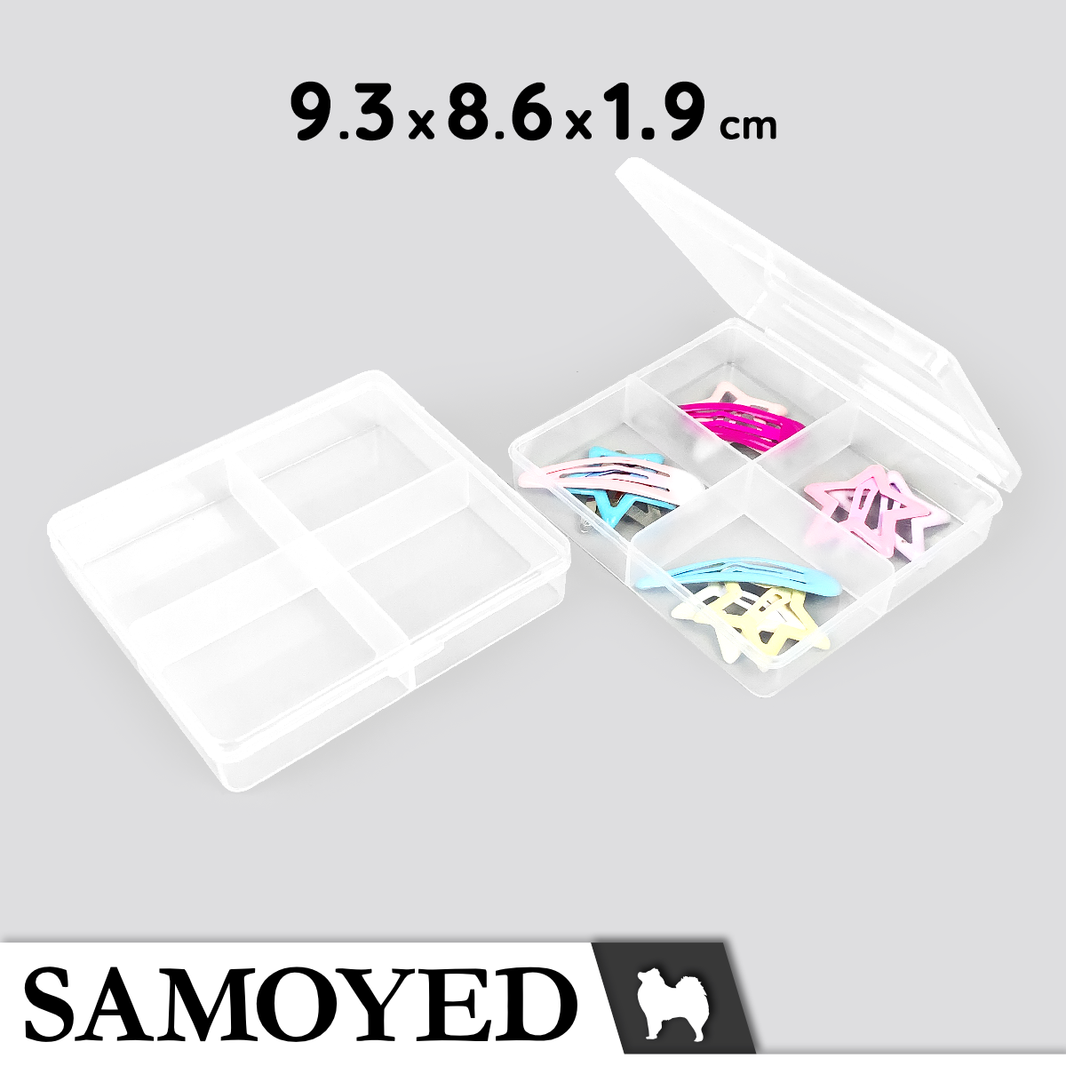 Plastic Box Samoyed F4-93