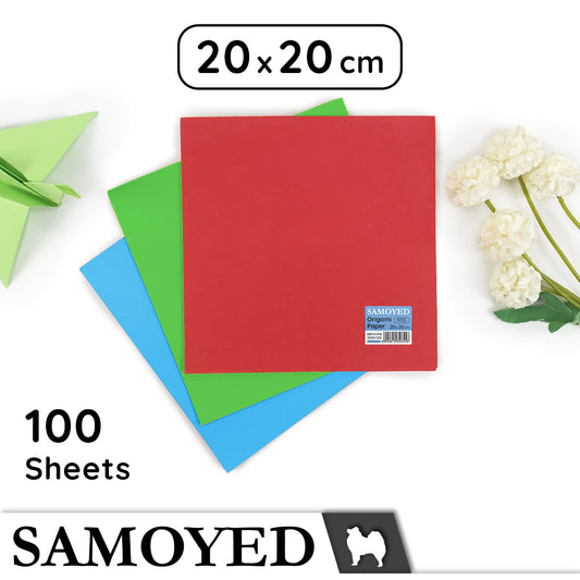Origami Paper Samoyed ORP-R 20 x 20 cm 100 Sheets
