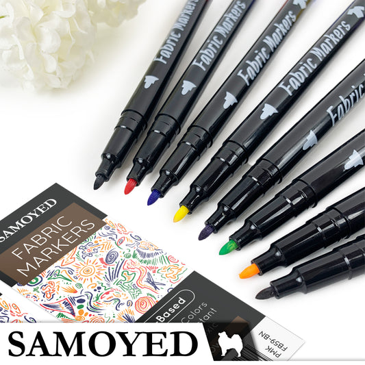 Fabric Marker Samoyed PMK-FB59