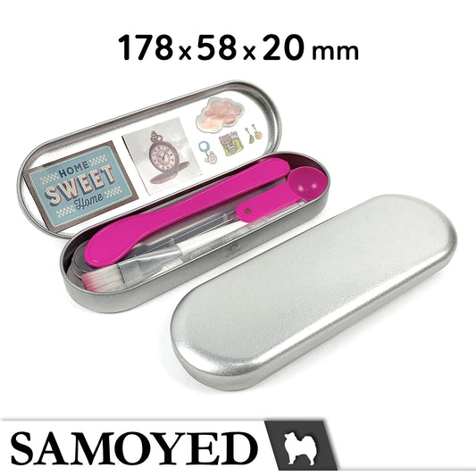 Tinplate Box Samoyed TNPX-F 178 x 58 x 20 mm